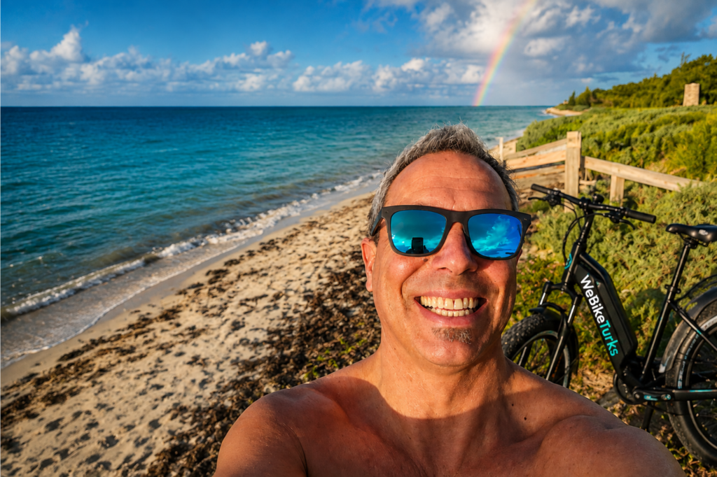 Explore Turks & Caicos your way with Ebike Turks. Discover scenic routes, hidden gems and unforgettable island adventures with WeBikeTurks.